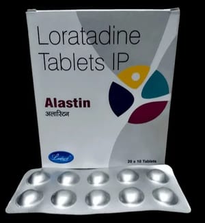 Loratadine ALASTIN 10 mg, Prescription, Treatment: Anti- Allergic