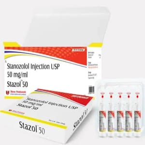 Stanozolol Injection 50 Mg Ml Stazol 50, For Muscle Building, Packaging Size: 1*10 Ampoules