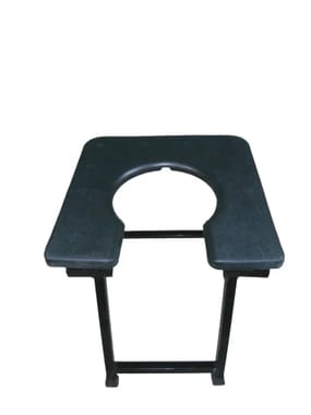 Commode stool chauras pipe