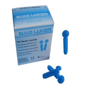 Blood Lancets Plastic Screw