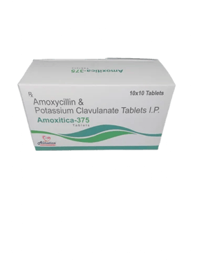 Amocitica CV 375 Amoxycillin Potassium Clavulanate, 375 mg