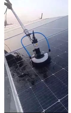 Semi Automatic solar module cleaning brush