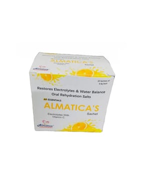 Almatica's ORS Oral Rehydration Salts Sachet, For Personal, As Directed By Physician