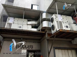 Altus Modular Air Handling Unit, For Industrial, Mild Steel