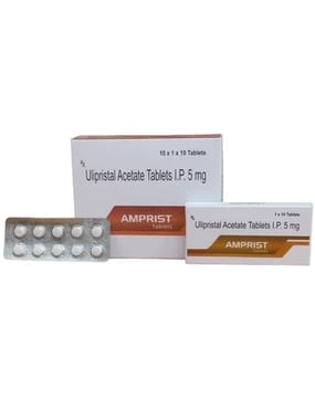 Ulipristal Acetate 5mg Tablets