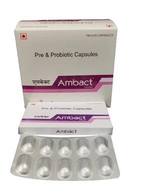 Pre And Pro Biotic caps (Ambact)