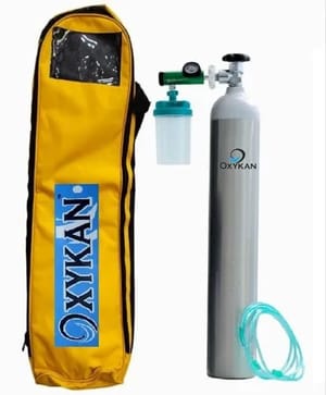 Filled Oxy 4.6 , Portable Oxygen Cylinder