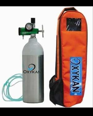 Filled OXY 1.0 , Portable Oxygen Cylinder, Water Capacity (Litres): 1.8 Litres