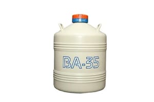 Cryocan BA-35 Liquid Nitrogen Container, For Semen Preservation, Capacity: 33.3 ltr