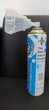 Filled 10 Litres Oxykan - The Best Way To Breathe