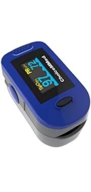 Dual Color OLED Display ChoiceMMed Fingertip Pulse Oximeter