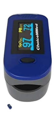 CHOICE MMED Pediatric Finger Pulse Oximeter, For Clinic