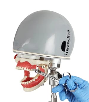 Metal,Plastic Dental Anaesthesia Training Phantom Head Manikin