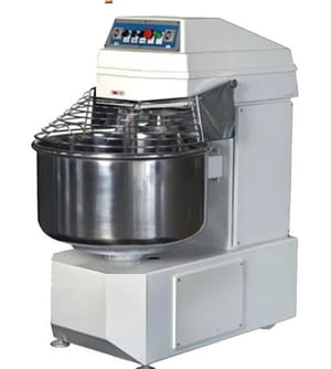 Stainless Steel Dough Kneader Machine, For Commercial, 450 Kw