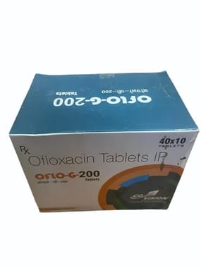 Ofloxacin Tablet IP, 200 mg