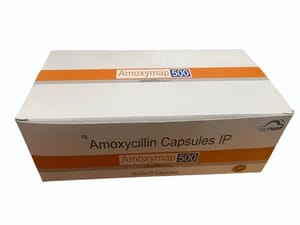 Amoxycillin Amoxymap Capsules, Strength: 500 mg