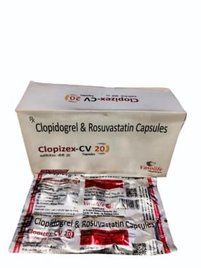 Clopidogrel Bisulphate & rosuvastation calcium