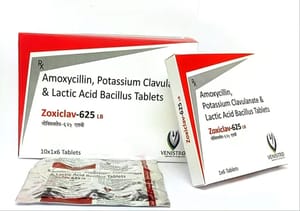 Amoxicillin Potassium Clavulanate LB Tablet