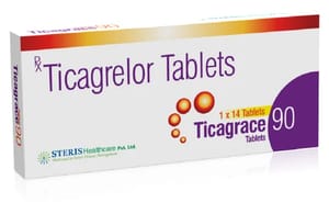 Ticagrelor 90mg Tablet