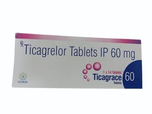 Ticagrelor Tablets IP 60 mg