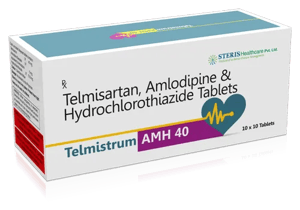 Telmisartan Amlodipine & Hydrochlorothiazide Tablets, 40 mg