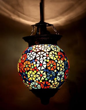 Down Mosaic Wall Lamp, 6 W