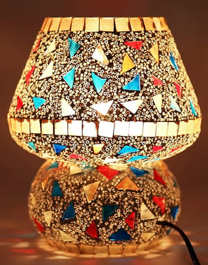 Round LED Pradhuman Decorative Table Lamp, For Decoration