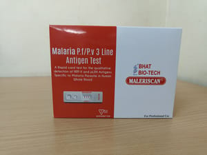 MALERISCAN® MALARIA P.f/P.v 3 LINE ANTIGEN CARD TEST