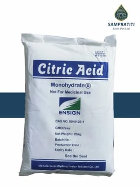 Citric Acid Monohydrate Ttca Brand 840 Mesh