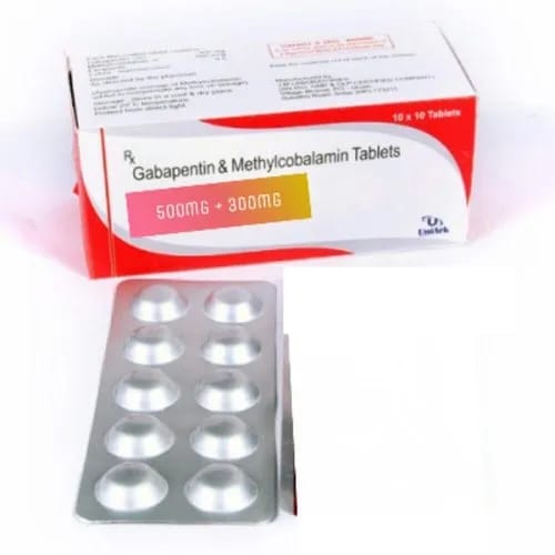 gabapentin 100mg mecobalamin 500 mcg