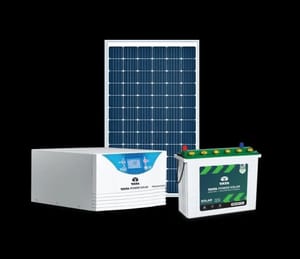 Battery Off Grid 5kva 96 volt TATA SOLAR POWER PLANTS 5000 VA 96 Volt, For Residential