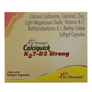 CALCIUM CITRATE 1000 MG + CALCITRIOL 0.25MCG + VITAMIN K2-7 45 MCG + MAGNESIUM 5