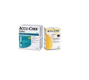 Accu Chek Active 100 Strips With 200 Lancets