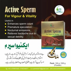 Active Sperm – For Vigour & Vitality
