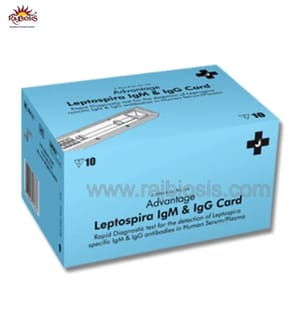 Advantage Leptospira IgM & IgG Card