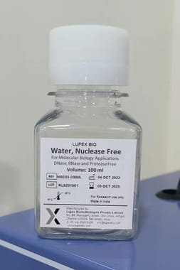 Nuclease Free PCR Grade Water