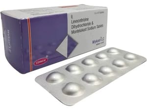Levocetirizine Dihydrochloride And Montelukast Sodium Wykast LCTablets