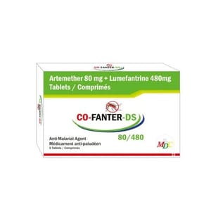 Artemether 80 mg Lumefantrine 480 mg Tables