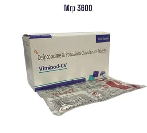 CEFPODOXIME PROXETIL 200MG + CLAVULANATE 125MG TABLET (ALU-ALU)