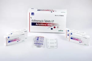 Arizithro 500 mg Azithromycin Tablets