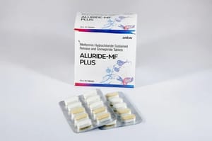 Metformin Hydrochloride Sustained Release Glimepiride Tablet