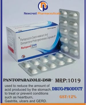 Ralipent Dsr Pantoprazole Gastro Resistant & Domperidone Prolonged Release Capsule