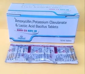 Amoxicillin Potassium 500 mg and Clavulante 125mg