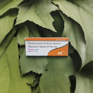 Pantra 40 Pantoprazole Sodium Gastro Resistant IP Tablets
