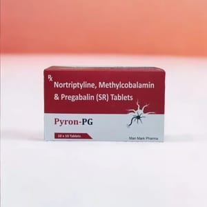 Pyron PG Nortriptyline Methylcobalamin Pregabalin SR Tablets