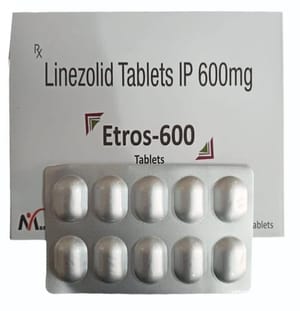 Etros 600 Linezolid IP Tablets