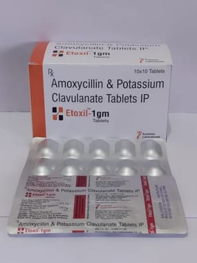 Amoxicillin 875mg Clavulanic Acid 125 Mg