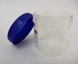 30ml Blue Cap Urine Container