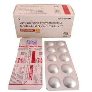 Levocetirizine Hydrochloride Montelukast Sodium Tablet IP