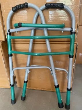 Folding Walker With Adjustable Height